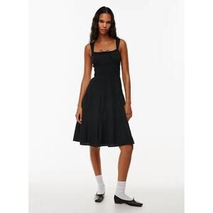 Aritzia Black Midi Dress